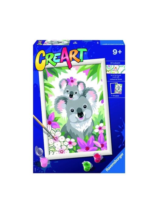CREART Koala Cuties   7x10  Peinture à Numéros