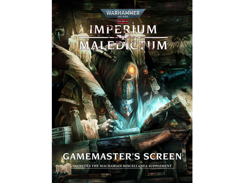 Cubicle 7 Warhammer 40k Imperium Maledictum Gm Screen