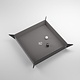 Magnetic Dice Tray - Square - Black / Gray