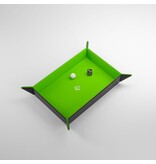 Gamegenic Magnetic Dice Tray - Rectangular - Black / Green