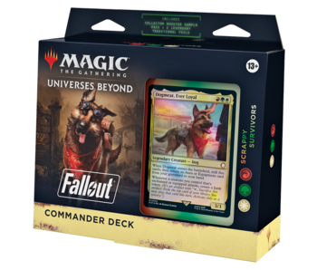 MTG Fallout Scrappy Survivors Commander Deck