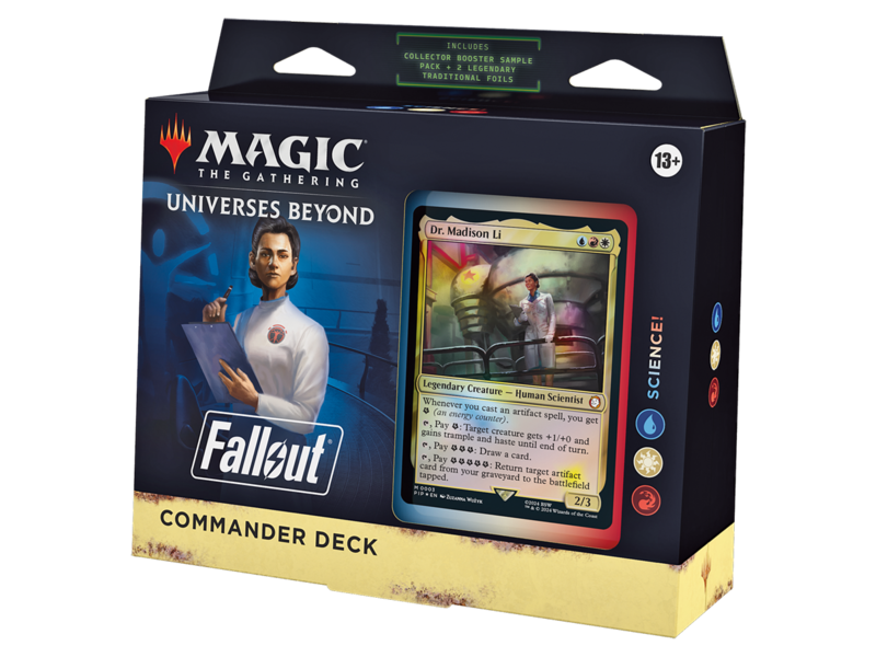 Wizards of the Coast MTG Fallout Science! Commander Deck