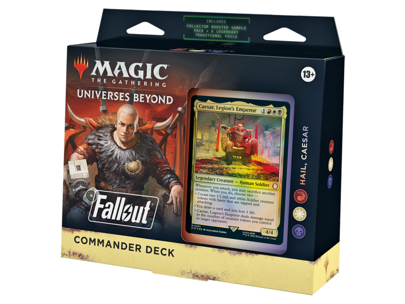 Wizards of the Coast MTG Fallout Hail Caesar Commander Deck