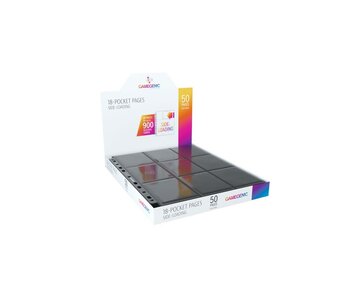 Pages - Sideloading 18-Pocket Display - Black (50)
