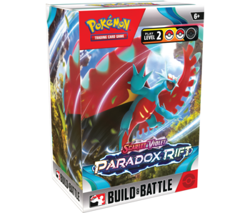 Pokemon TCG SV4 Paradox Rift Build & Battle Box