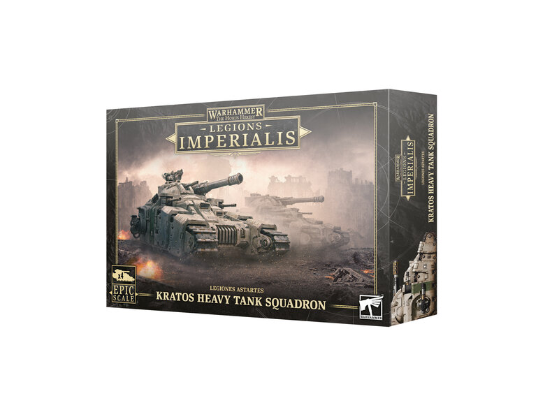 Games Workshop Legions Imperialis - Kratos Heavy Tank Squadron