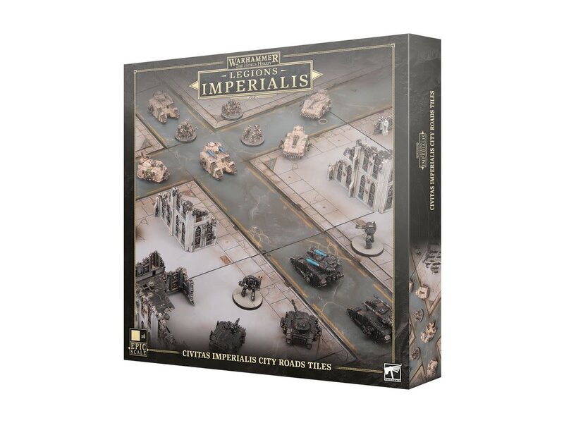 Games Workshop Legions Imperialis - Civitas Imperialis City Roads Tiles