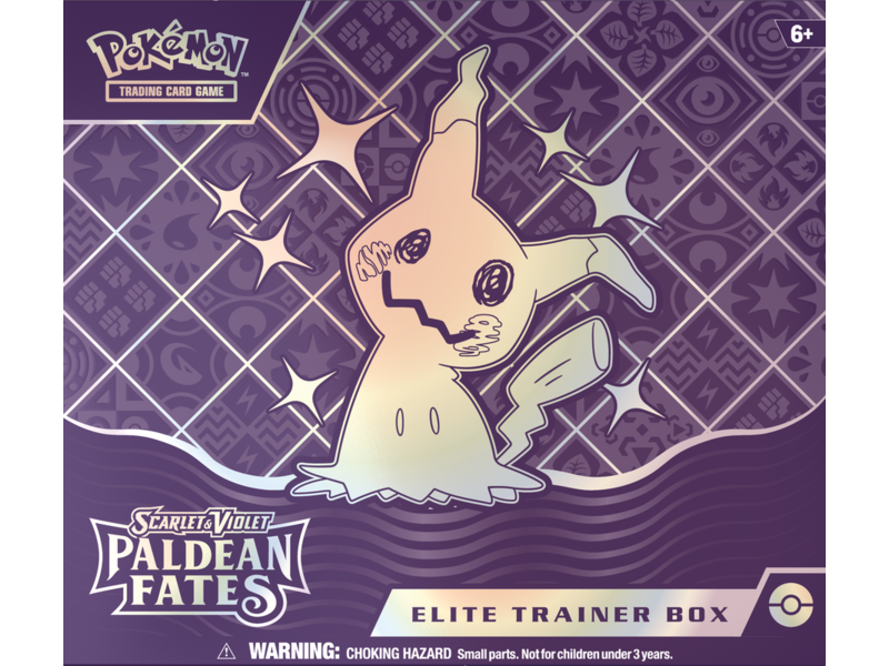 Pokémon Trading cards Pokémon TCG - Scarlet and Violet - Paldean Fates - Elite Trainer Box