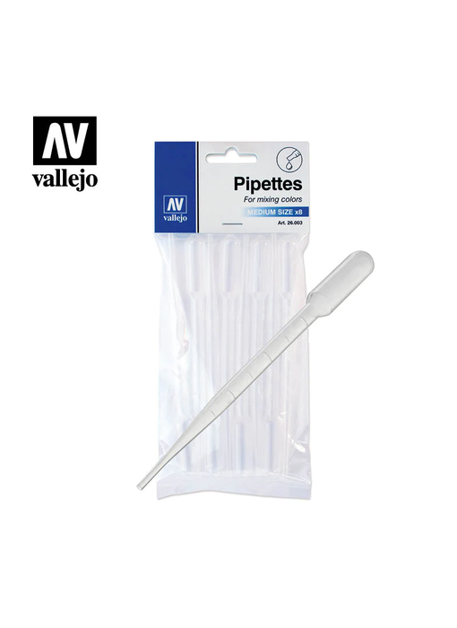 Vallejo - Pipettes Medium Size 8ct 3ml