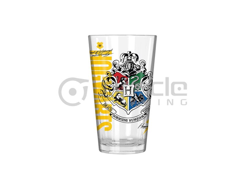 Harry Potter Large Glass – Hogwarts Crest