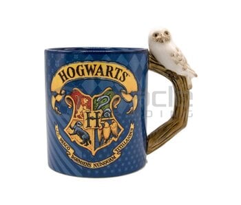 Harry Potter Sculpted Mug – Hogwarts & Hedwig