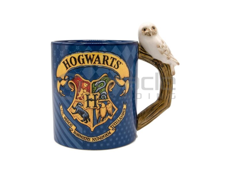Harry Potter Sculpted Mug – Hogwarts & Hedwig
