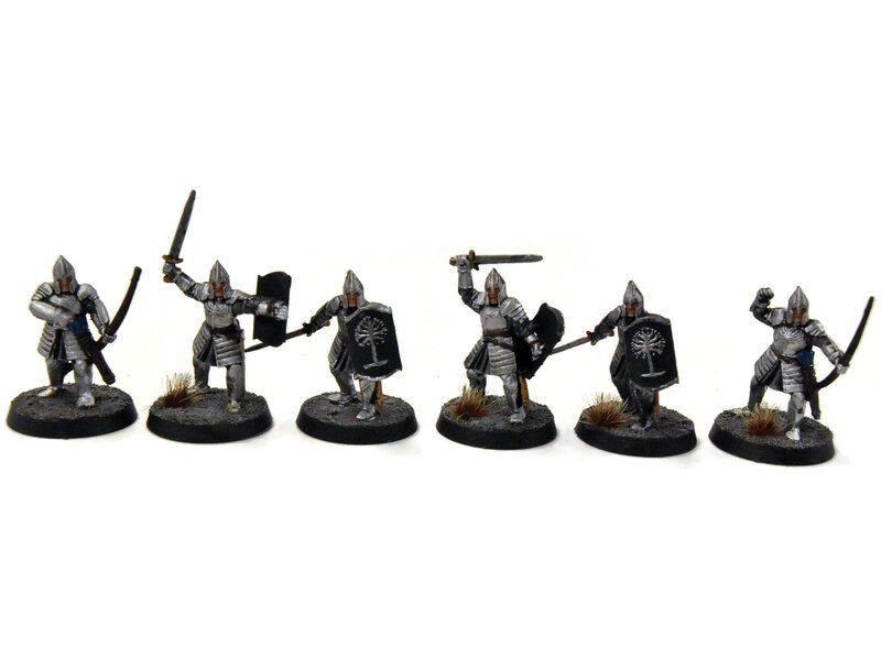 Games Workshop LORD OF THE RINGS 24 Warriors Of Minas Tirith #1 WELL PAINTED LOTR