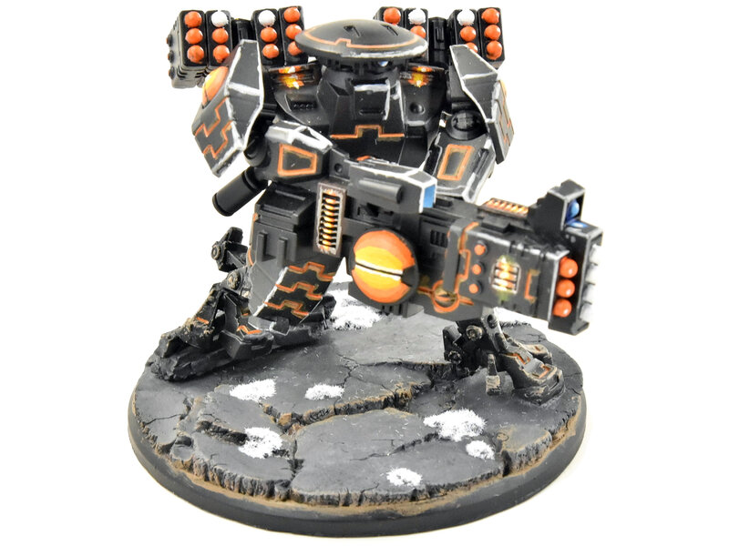 Games Workshop TAU EMPIRE XV88 Broadside Battlesuit #2 WELL PAINTED with 3rd party bits 40K
