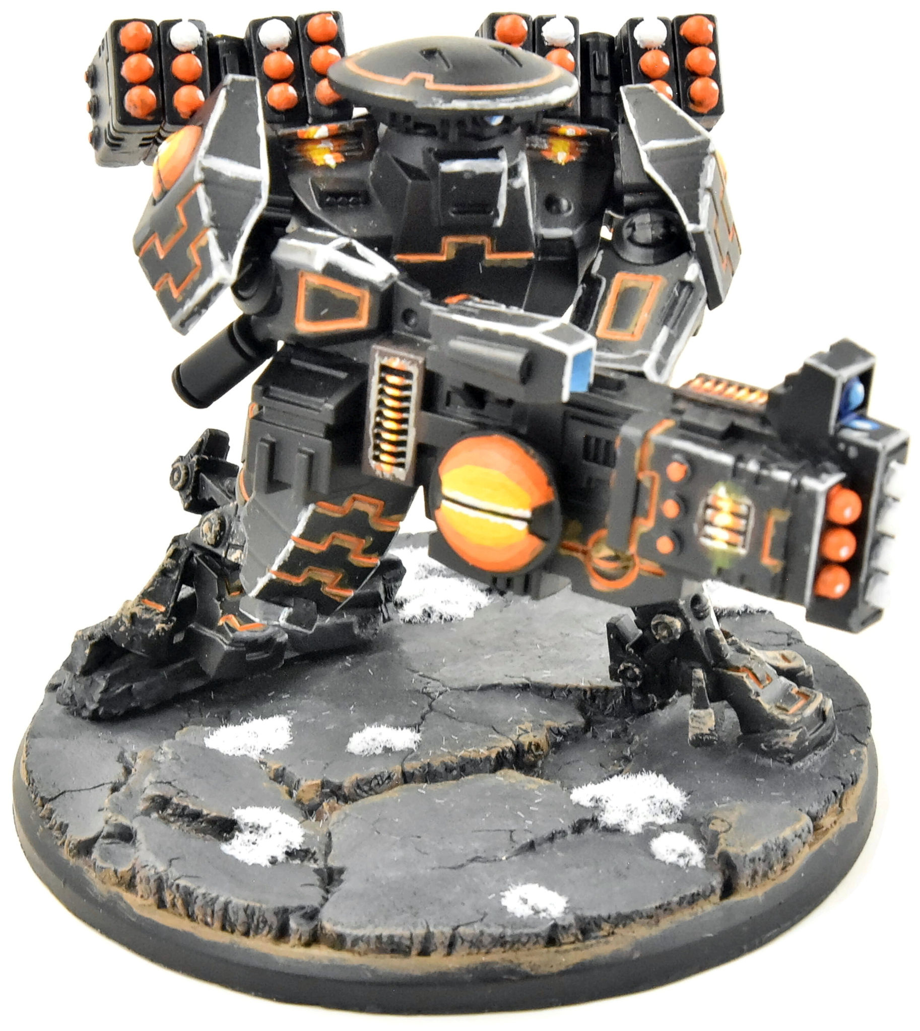 Warhammer 40k Army Tau Empire Broadside Battlesuit Painted and