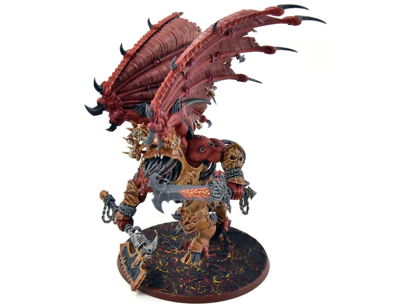 Games Workshop CHAOS DAEMON Angron Prince Of Khorne #1 WELL PAINTED 40K