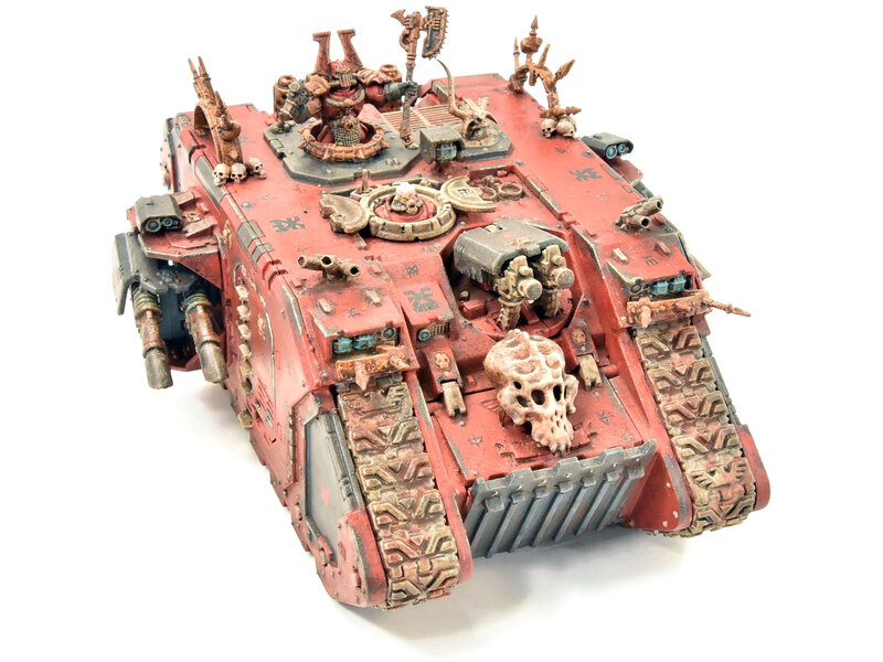 Games Workshop CHAOS SPACE MARINES Land Raider #1 WELL PAINTED Warhammer 40K world eaters