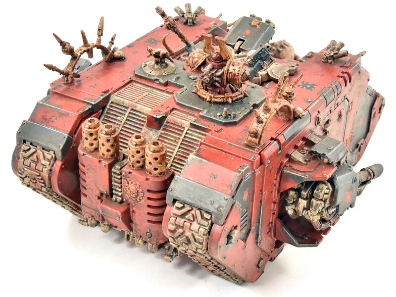 Games Workshop CHAOS SPACE MARINES Land Raider #1 WELL PAINTED Warhammer 40K world eaters