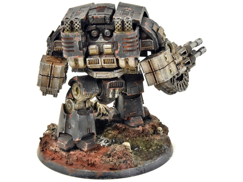 Forge World SPACE MARINES Leviathan Dreadnought #1 PRO PAINTED 40K iron hands forge world