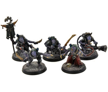 GENESTEALER CULTS 5 Acolyte Hybrids #1 WELL PAINTED Warhammer 40K