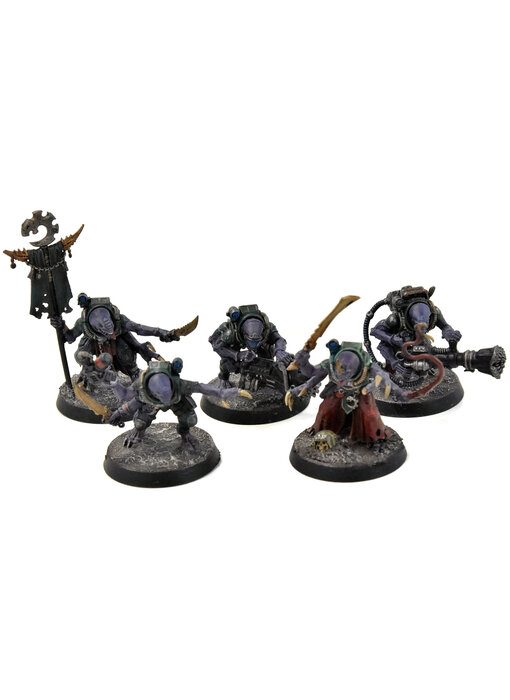 GENESTEALER CULTS 5 Acolyte Hybrids #1 WELL PAINTED Warhammer 40K