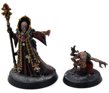 GENESTEALER CULTS Magus & Familiar #1 WELL PAINTED Warhammer 40K