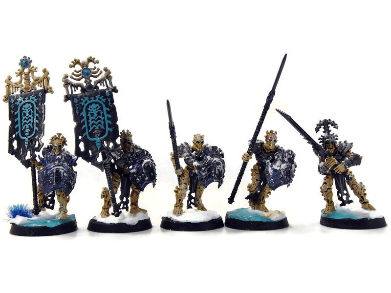 Games Workshop OSSIARCH BONEREAPERS 20 Mortek Guards #1 WELL PAINTED SIGMAR