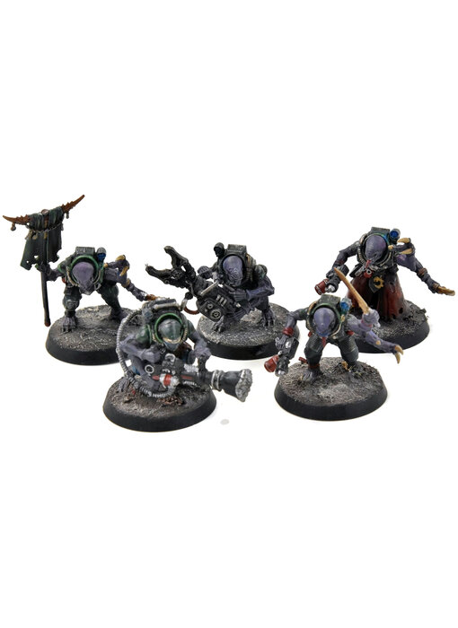 GENESTEALER CULTS 5 Acolyte Hybrids #1 WELL PAINTED Warhammer 40K
