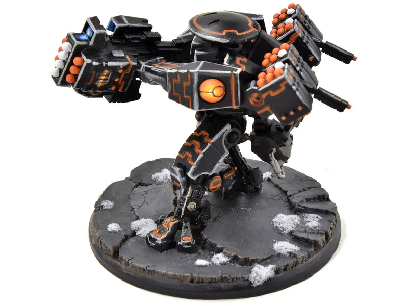 Games Workshop TAU EMPIRE XV88 Broadside Battlesuit #4 WELL PAINTED with 3rd party bits 40K