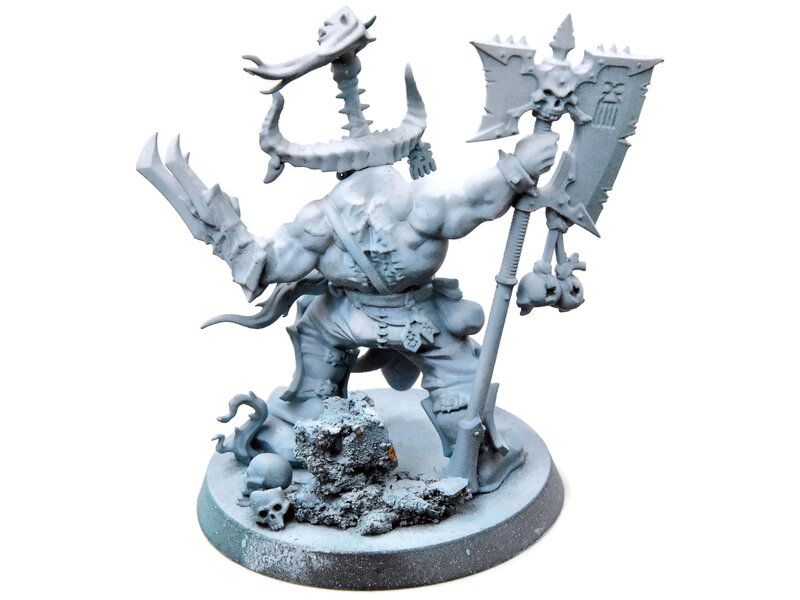 Games Workshop BLADES OF KHORNE Exalted Deathbringer with Axe #1 Sigmar