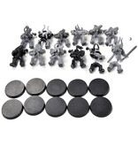 Games Workshop CHAOS SPACE MARINES 12 Chaos Space Marines #1 old sculpt Warhammer 40K