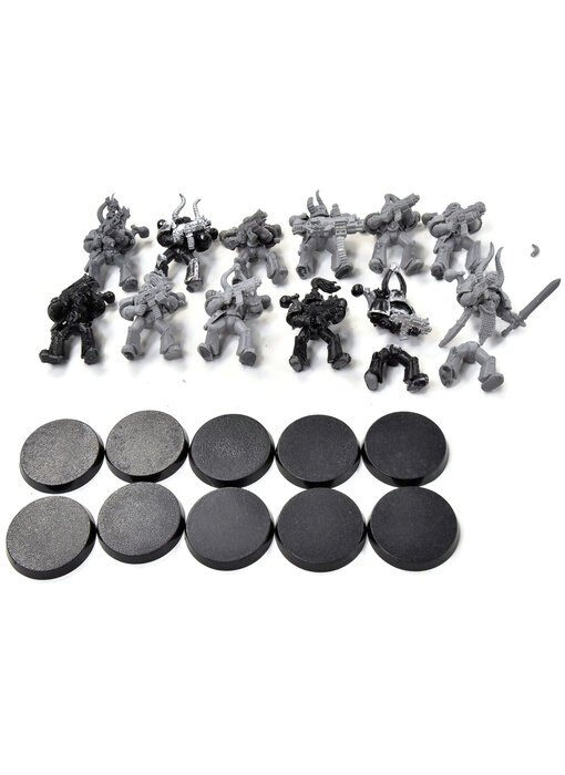 CHAOS SPACE MARINES 12 Chaos Space Marines #1 old sculpt Warhammer 40K