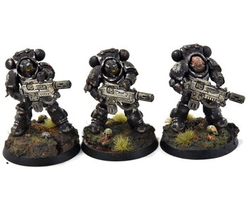 SPACE MARINES 3 Primaris Eradicators #1 PRO PAINTED Warhammer 40K iron hands