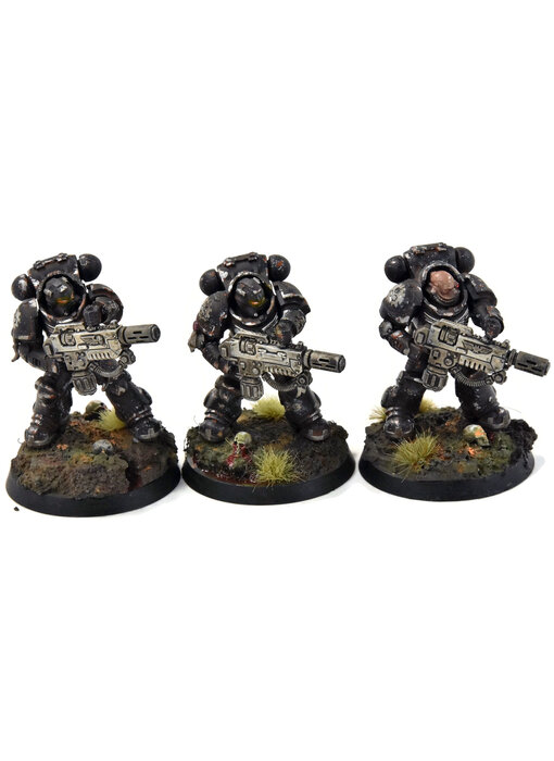 SPACE MARINES 3 Primaris Eradicators #1 PRO PAINTED Warhammer 40K iron hands