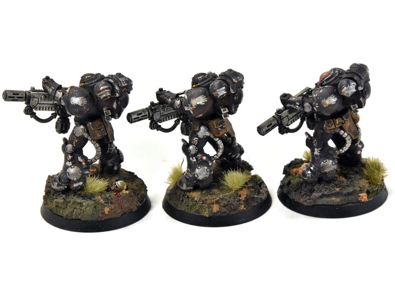 Games Workshop SPACE MARINES 3 Primaris Eradicators #1 PRO PAINTED Warhammer 40K iron hands