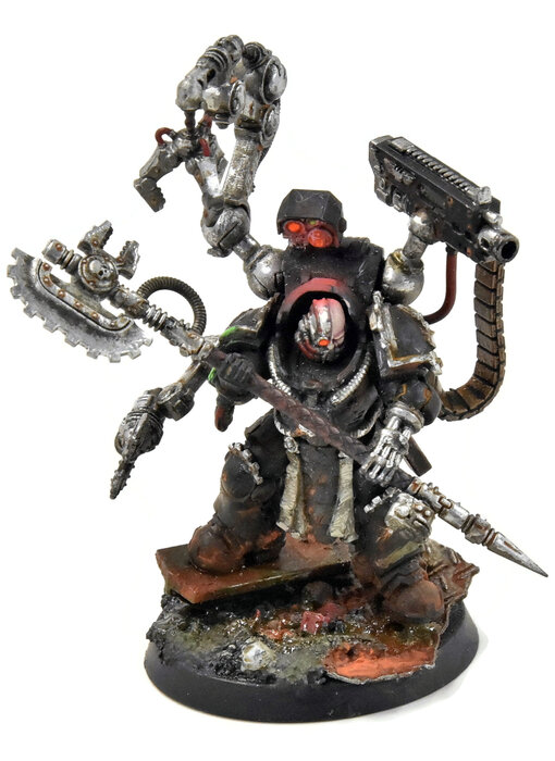 SPACE MARINES Iron Father Feirros #1 PRO PAINTED Warhammer 40K iron hands