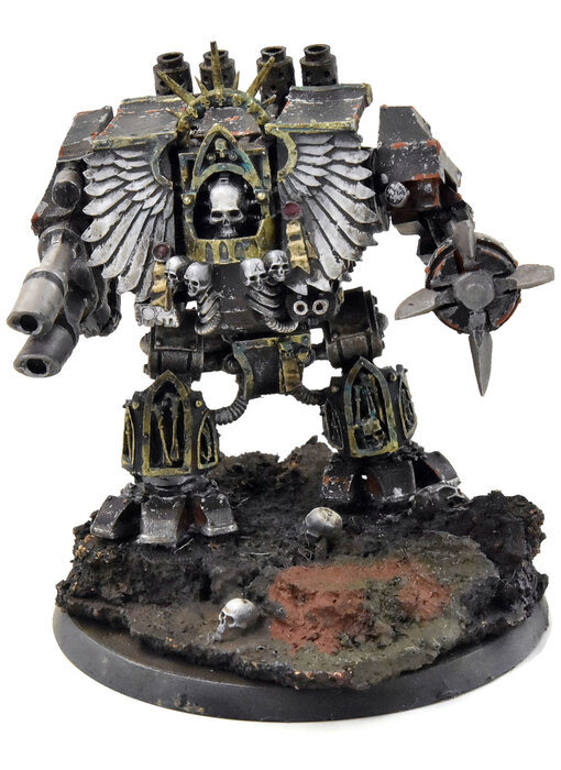 SPACE MARINES Chaplain Dreadnought #1 PRO PAINTED 40K iron hands Forge world
