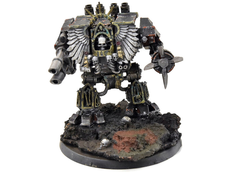 Forge World SPACE MARINES Chaplain Dreadnought #1 PRO PAINTED 40K iron hands Forge world