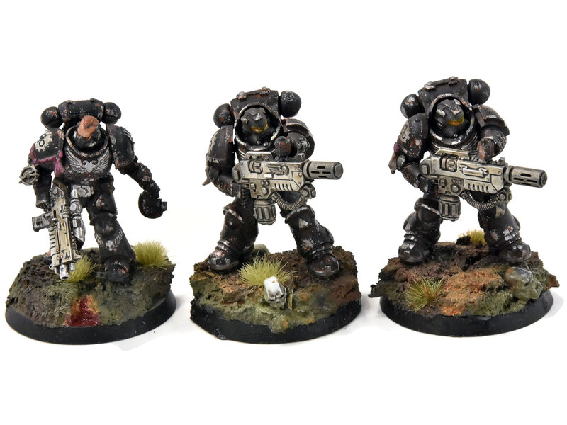 Games Workshop SPACE MARINES 3 Primaris Eradicators #3 PRO PAINTED Warhammer 40K iron hands