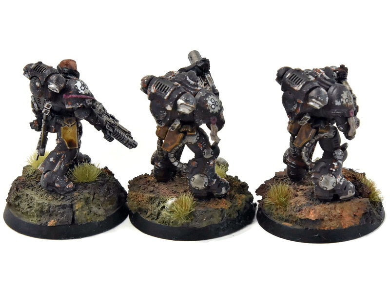 Games Workshop SPACE MARINES 3 Primaris Eradicators #3 PRO PAINTED Warhammer 40K iron hands