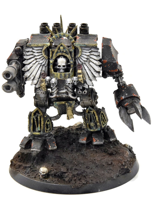 SPACE MARINES Chaplain Dreadnought #3 PRO PAINTED 40K iron hands Forge world