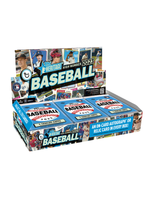 Topps Heritage High Number Baseball 2023 Hobby Box