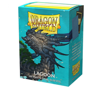Dragon Shield Sleeves Matte Dual Lagoon 100Ct