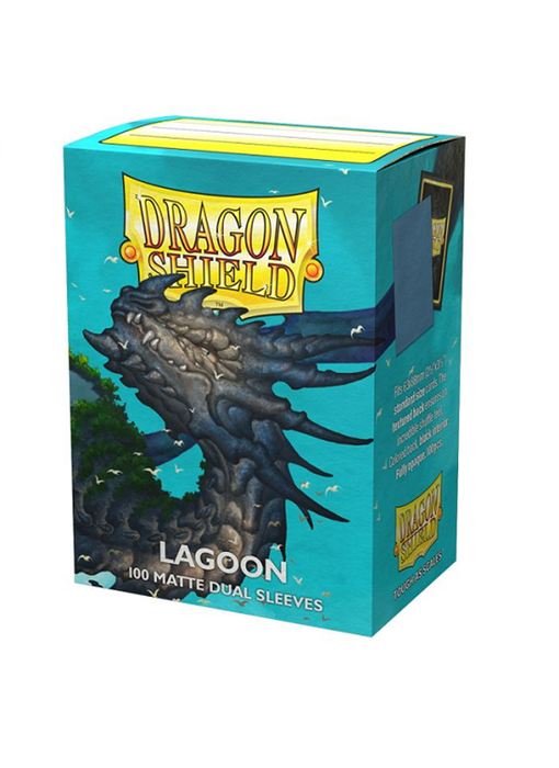 Dragon Shield Sleeves Matte Dual Lagoon 100Ct