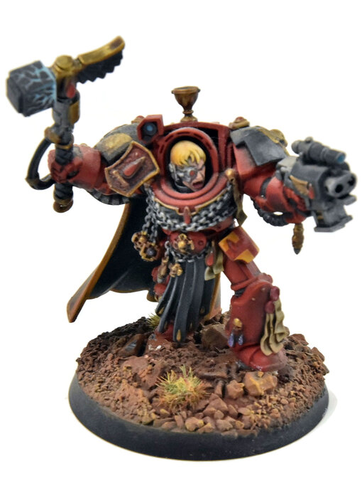BLOOD ANGELS Captain in Terminator Armour #1 WELL PAINTED Warhammer 40K