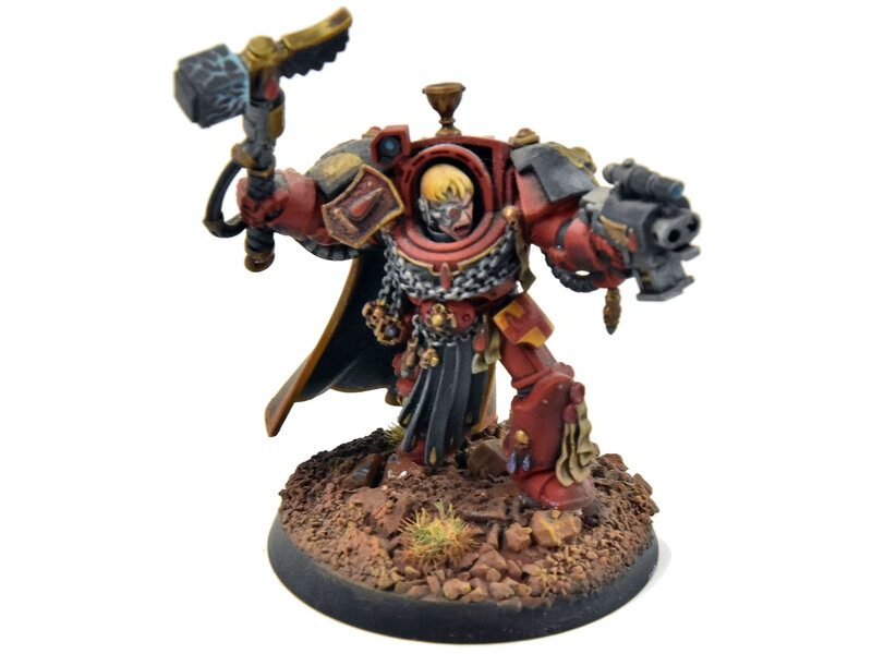 Games Workshop BLOOD ANGELS Captain in Terminator Armour #1 WELL PAINTED Warhammer 40K