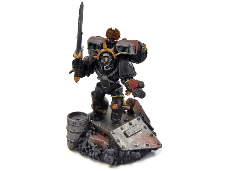 Games Workshop BLOOD ANGELS Custom Death Company Captain #1 WELL PAINTED 40K