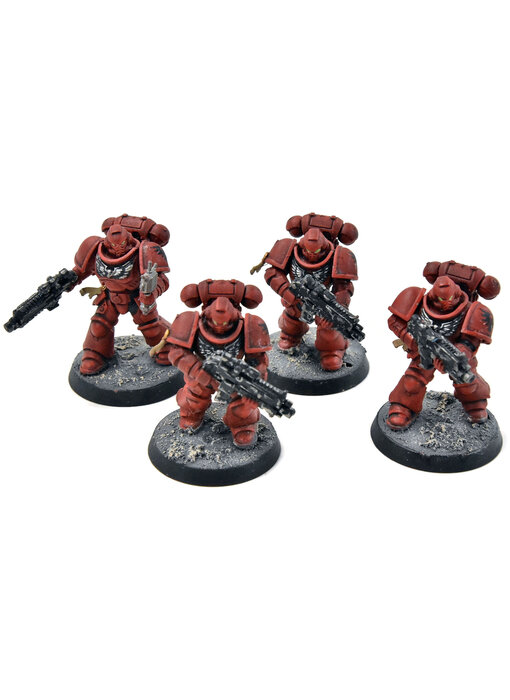 BLOOD ANGELS 4 Primaris Intercessors #1 WELL PAINTED Warhammer 40K