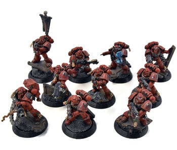 BLOOD ANGELS 10 Tactical Space Marines Warhammer 40K