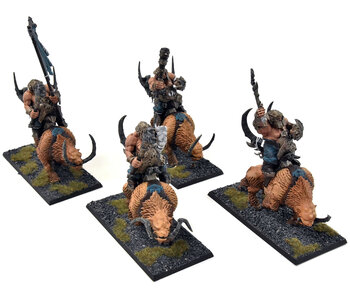 OGOR MAWTRIBES 4 Mournfang Pack #1 WELL PAINTED Sigmar